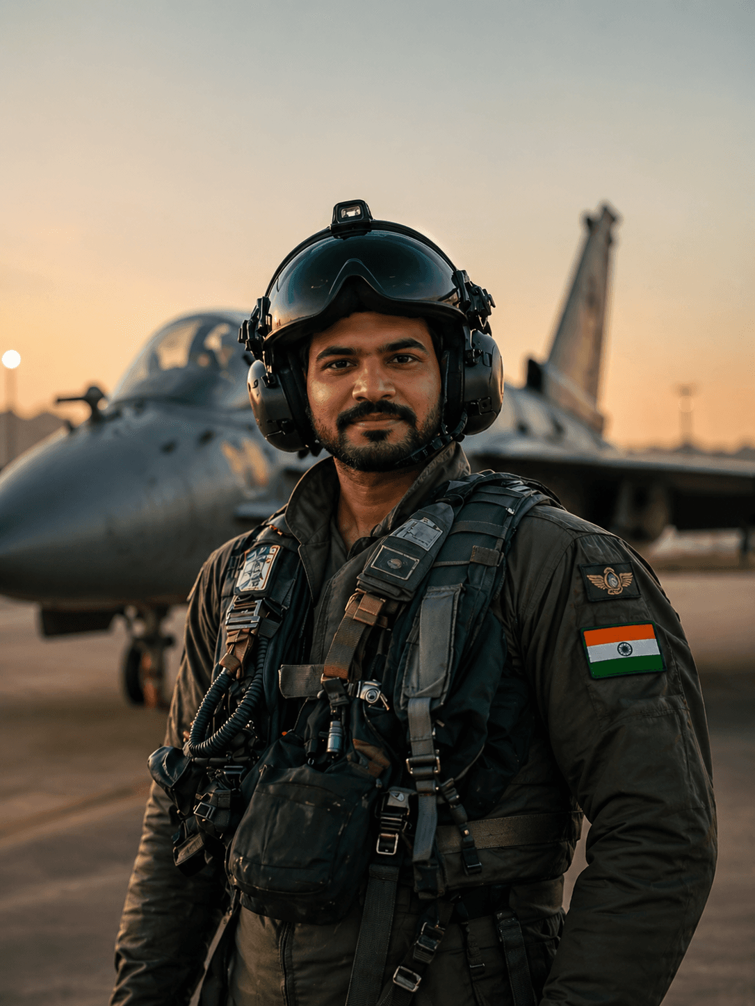 Male pilot uniform